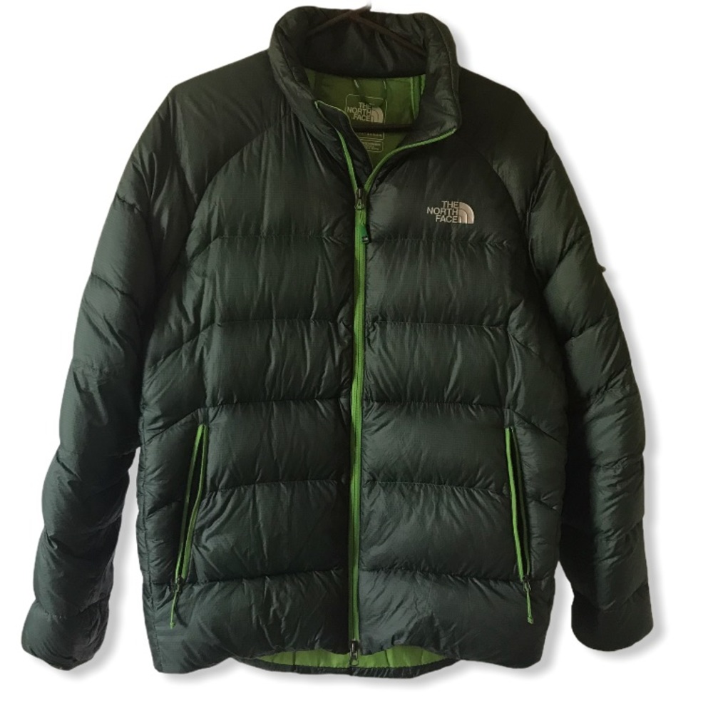 North Face Summit Series 700 Green Down Puffer